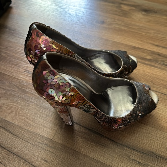 Miu Miu sequin platform heels Size 37 - Picture 11 of 14